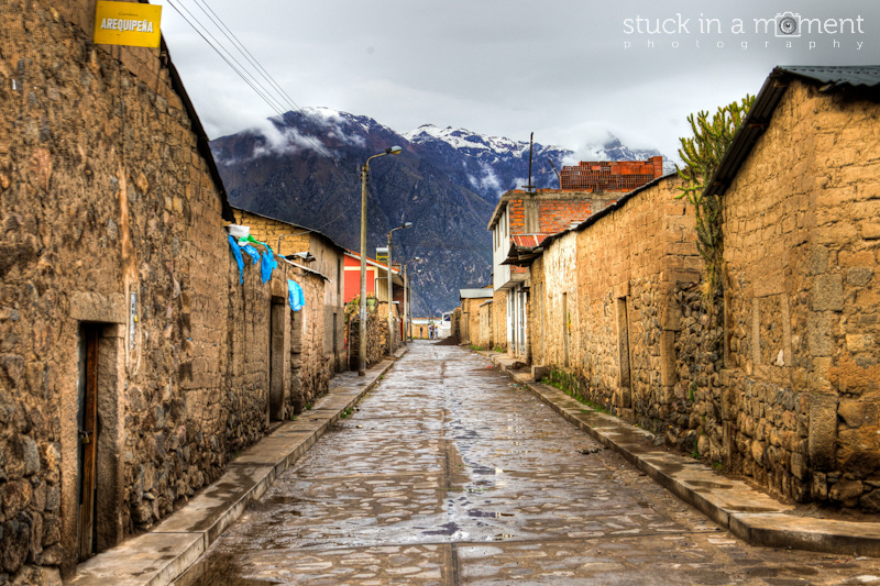 Through the streets of Colca 