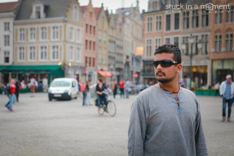 When In Bruges.. you pose
