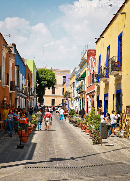 Another gorgeous little street in Puebla