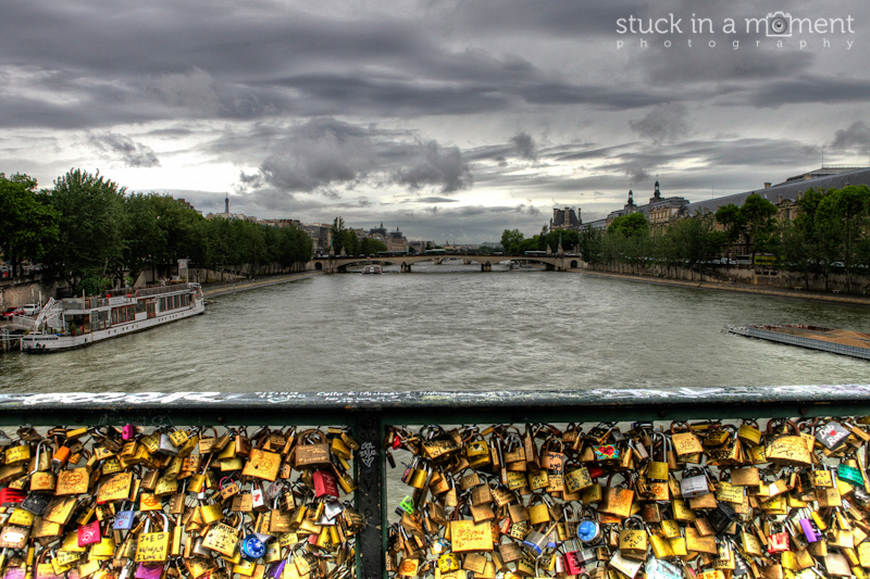 Lover's bridge, Paris