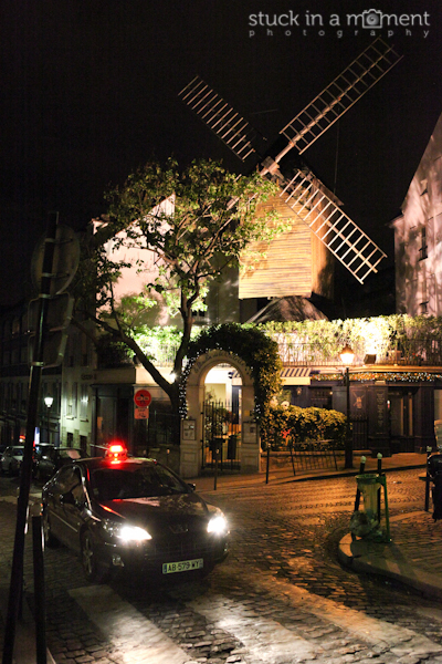 Windmill (not the Moulin Rouge one) at Montmarte