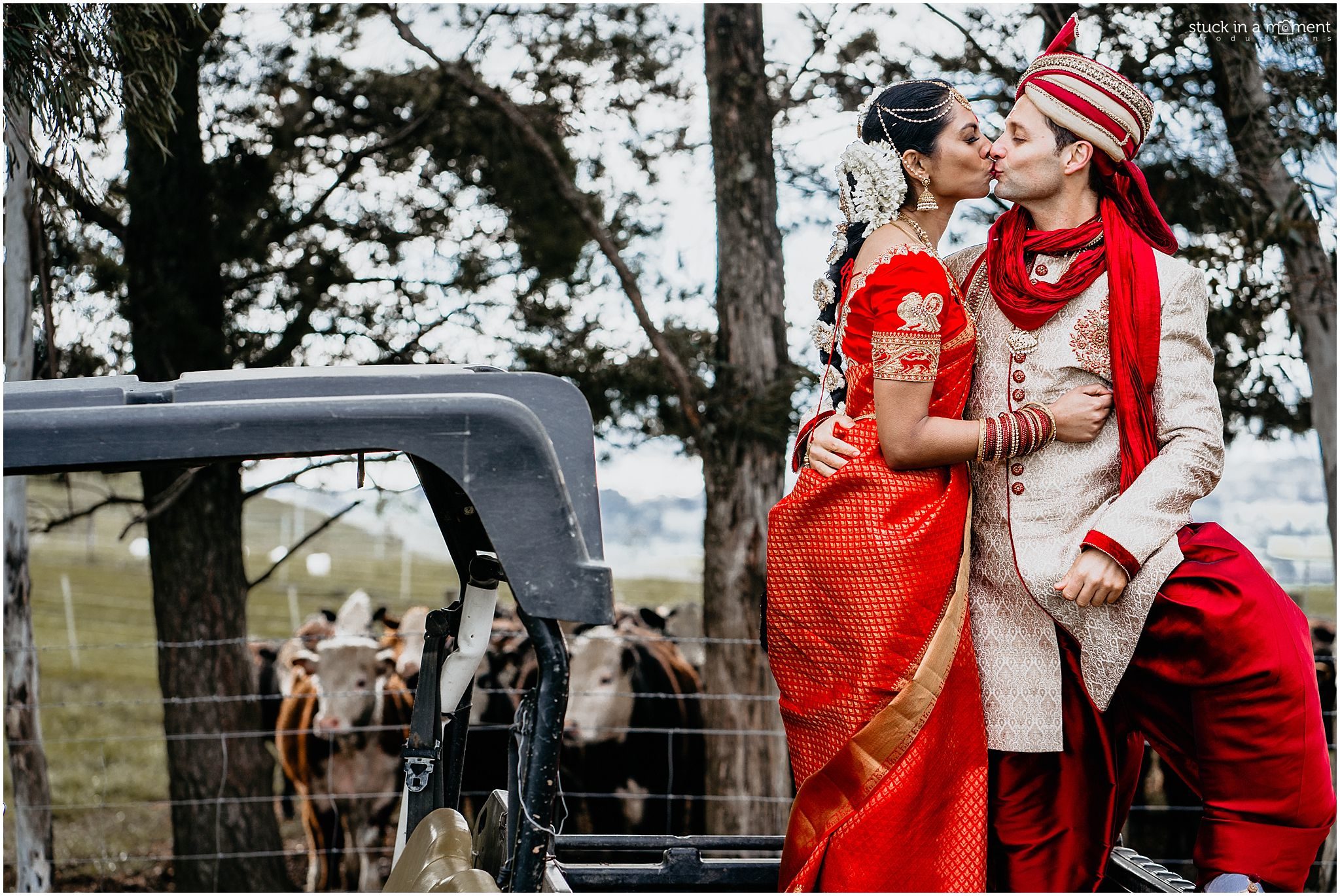 Waldara Farm Indian Italian Wedding Photos