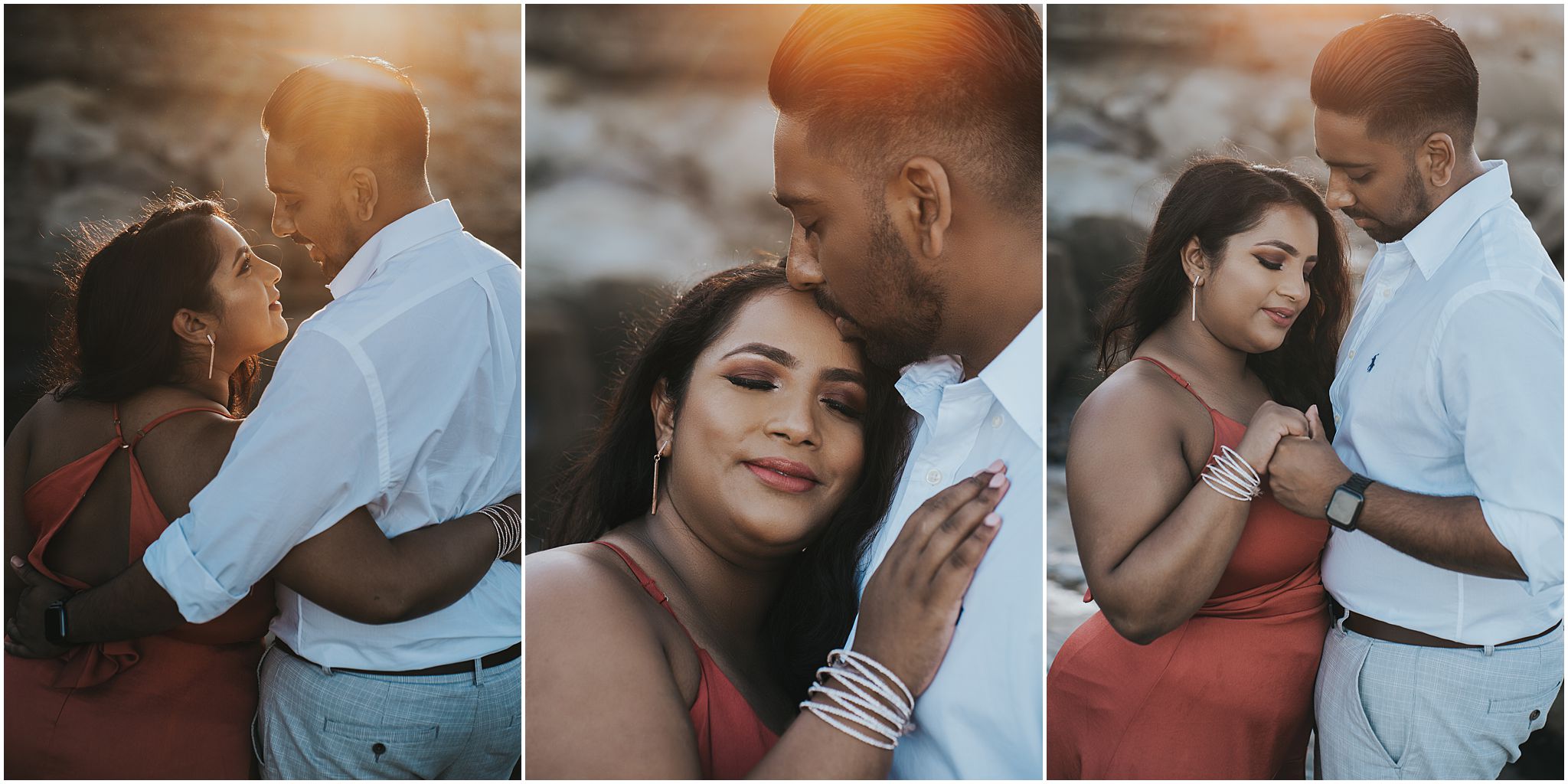 engagement photography waterfalls central coast